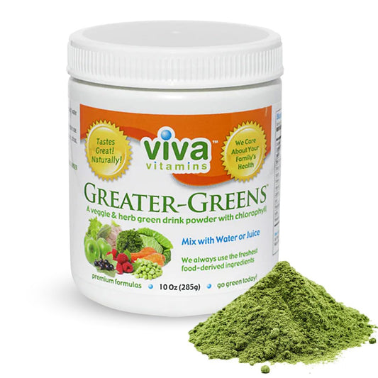 Greater Greens Detox Cleanse - Super Greens Powder for Bloating Relief for Women & Men, Mixed Greens Powder for Improved Digestive Health & Gut Health, Juice Cleanse, Green Juice, 10 Oz