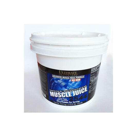 Ultimate Nutrition Muscle Juice 2544 Whey Protein Isolate-Muscle Builder-High Calorie-Weight Gain Drink Mix- 55 Grams of Protein Per Serving, Vanilla, 13.2 Pounds