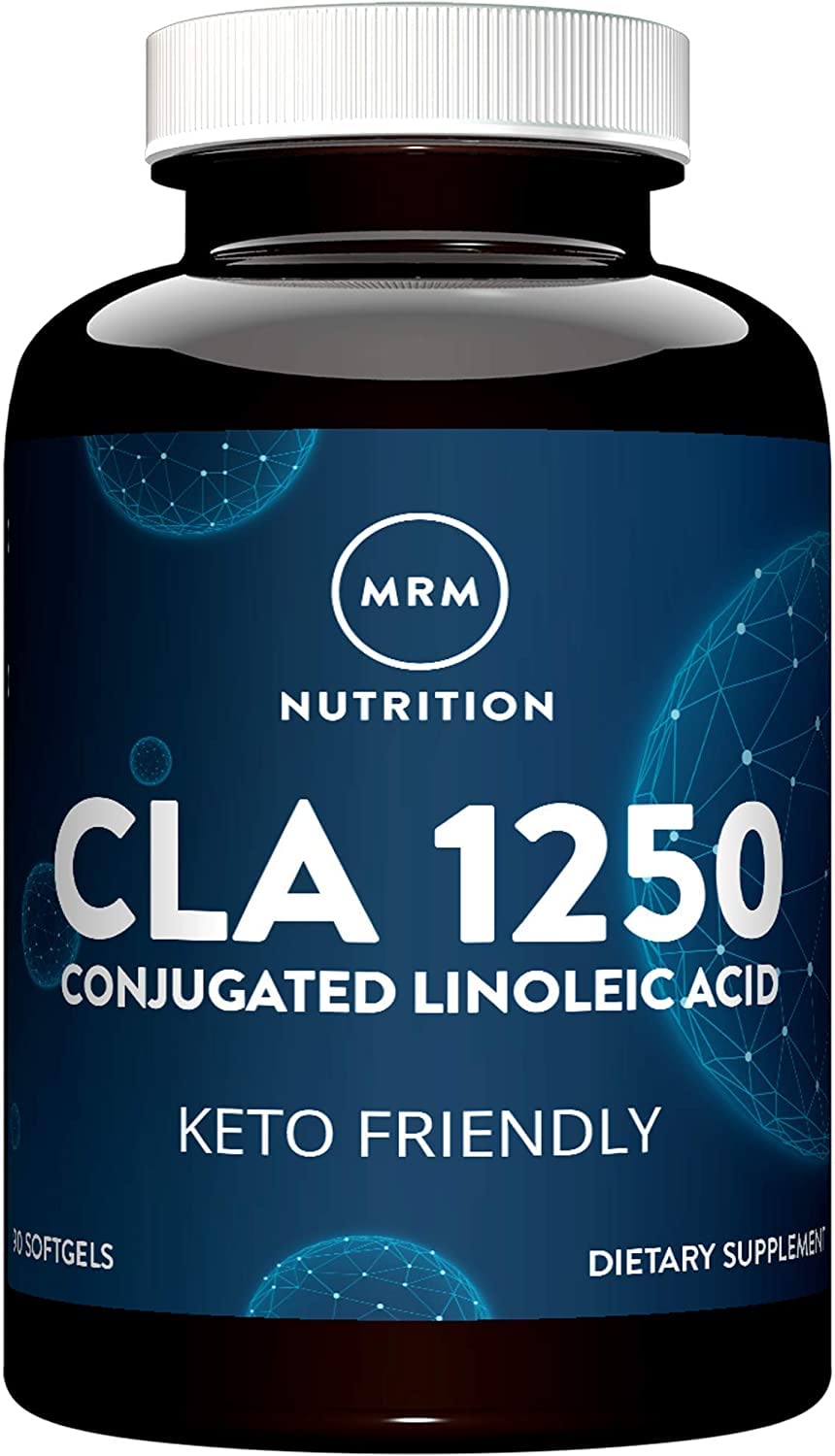 MRM - CLA 1250mg - High Potency 80% CLA = 1000mg CLA per Gel Cap 90 gels