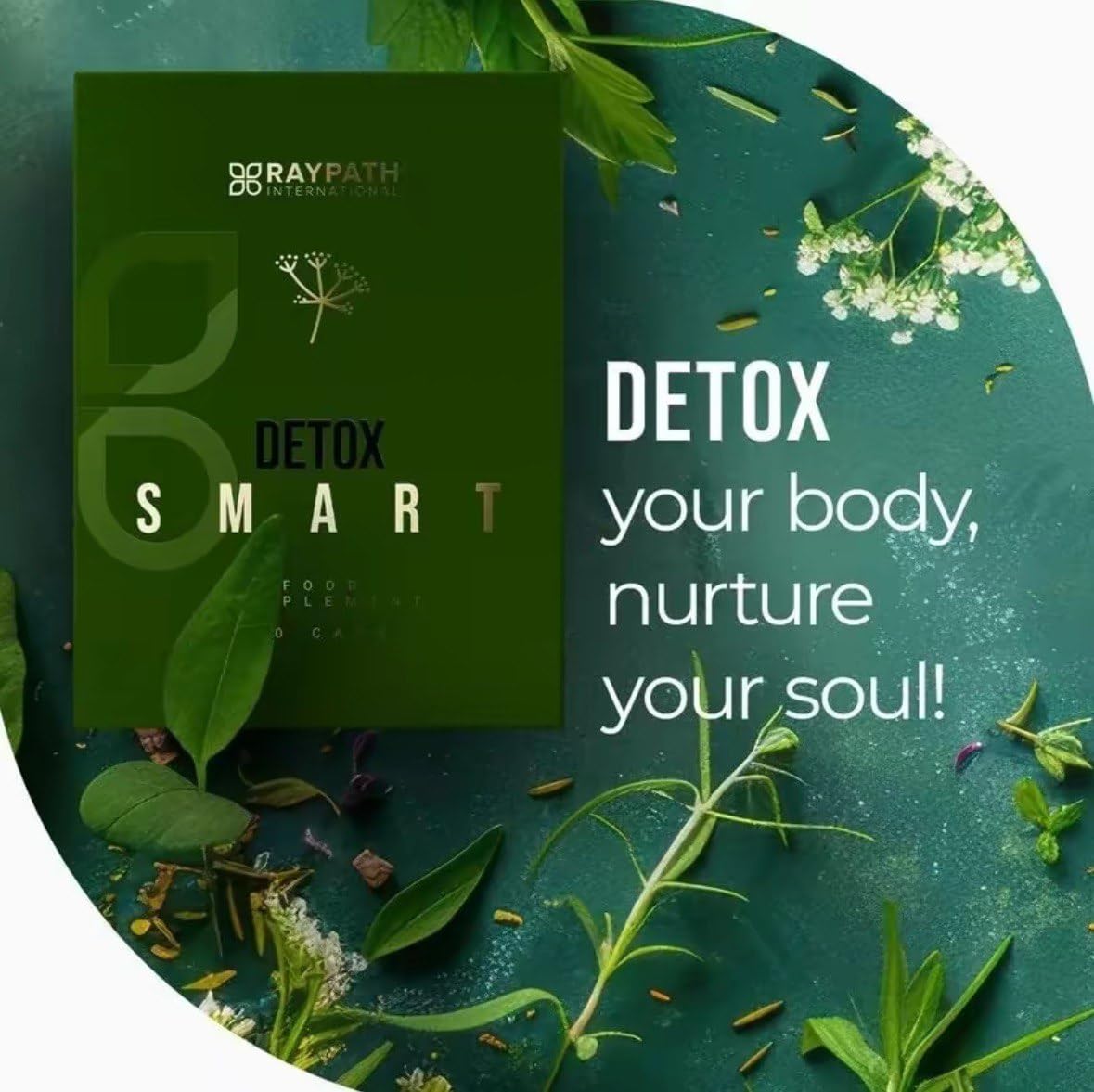 Detox Smart - Natural Cleanse & Digestive Support | Supports Metabolism & Energy | with Fennel, Dandelion, Milk Thistle & Nettle | 60 Capsules