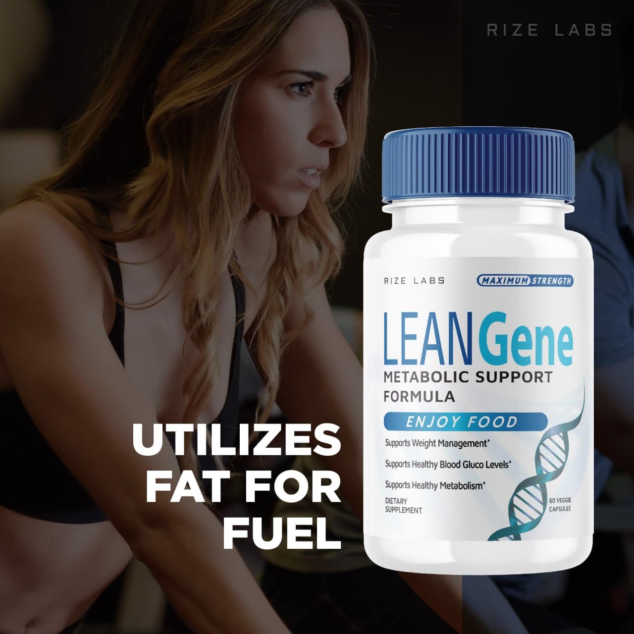 (2 Pack) Lean Gene Supplement, Lean Gene Metabolic Support Formula, Lean Gene for Advanced Weight Loss, Lean Gene Maximum Strength Capsules, LeanGenex All-Natural Pills, LeanGene Review (120 Capsules)