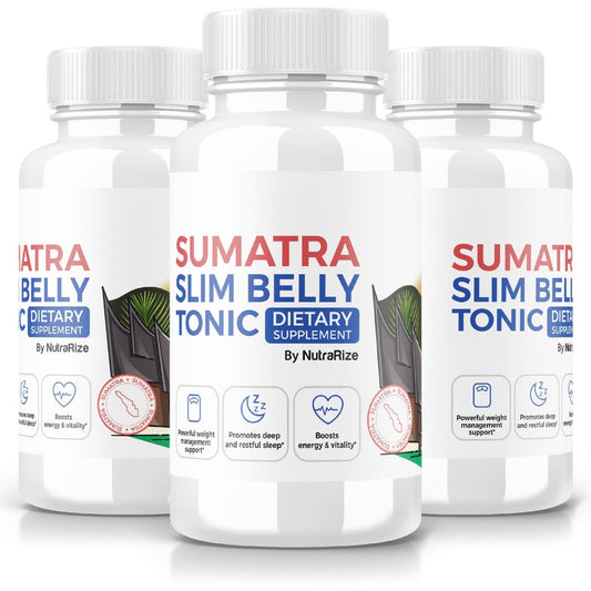 (3 Pack) Sumatra Slim Belly Tonic, Sumatra Slim Belly Tonic Dietary Supplement for Advanced Weight Loss, Maximum Strength All-Natural Pill to Target Belly Fat, Sumatra SlimBelly Reviews (180 Capsules)