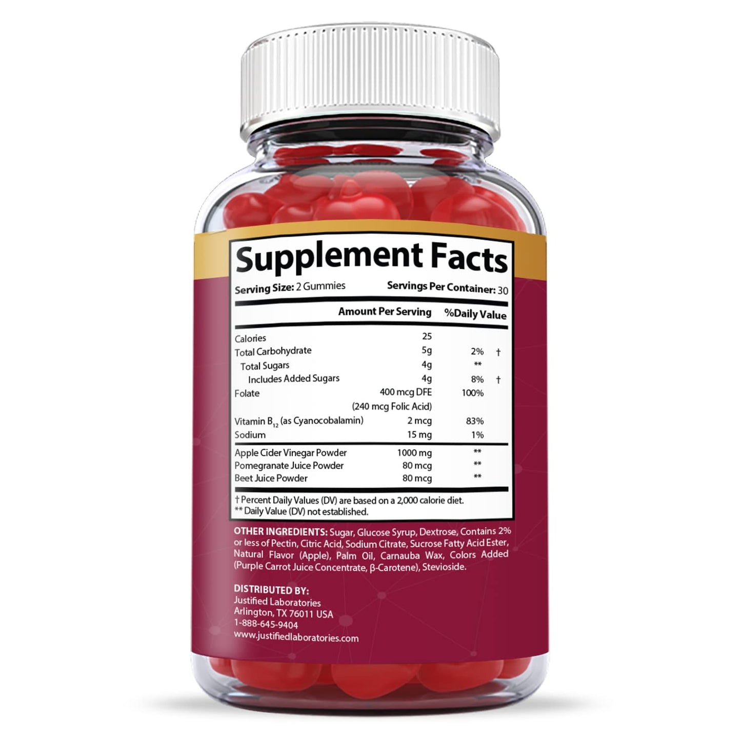(5 Pack) Great Results Keto ACV Gummies Advanced Formula 1000MG Great Results Keto Gummies Apple Cider Vinegar Formulated with Pomegranate Beet Juice Powder B12 Vegan Non GMO 300 Gummys