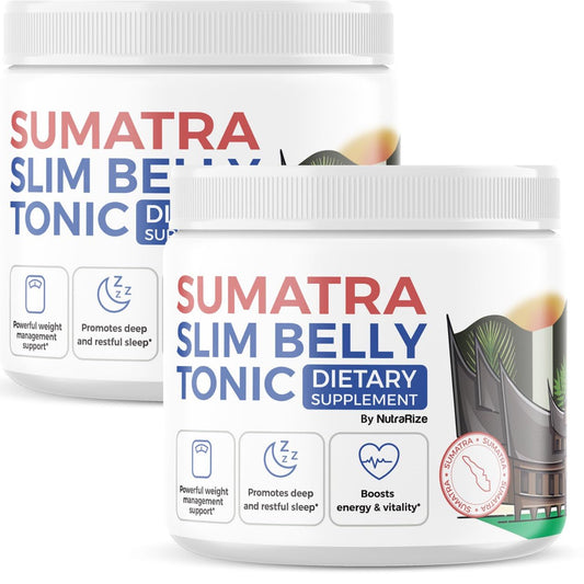 NutraRize (Pack of 2 Sumatra Slim Belly Tonic Powder - Dietary Supplement, All-Natural Maximum Strength Powder, Reviews