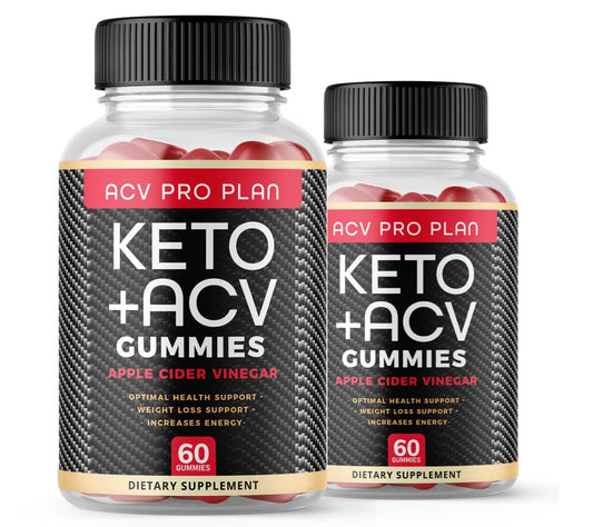 Zonata ACV Pro Plan Gummies, ACV Pro Plan Keto Gummies, 120 Gummies (Pack of 2)