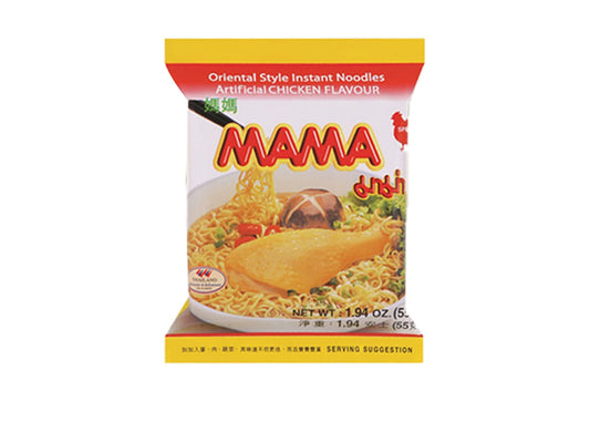 MAMA Oriental Style Instant Noodles Artificial Chicken Flavor 194 Ounce each Pack of 10