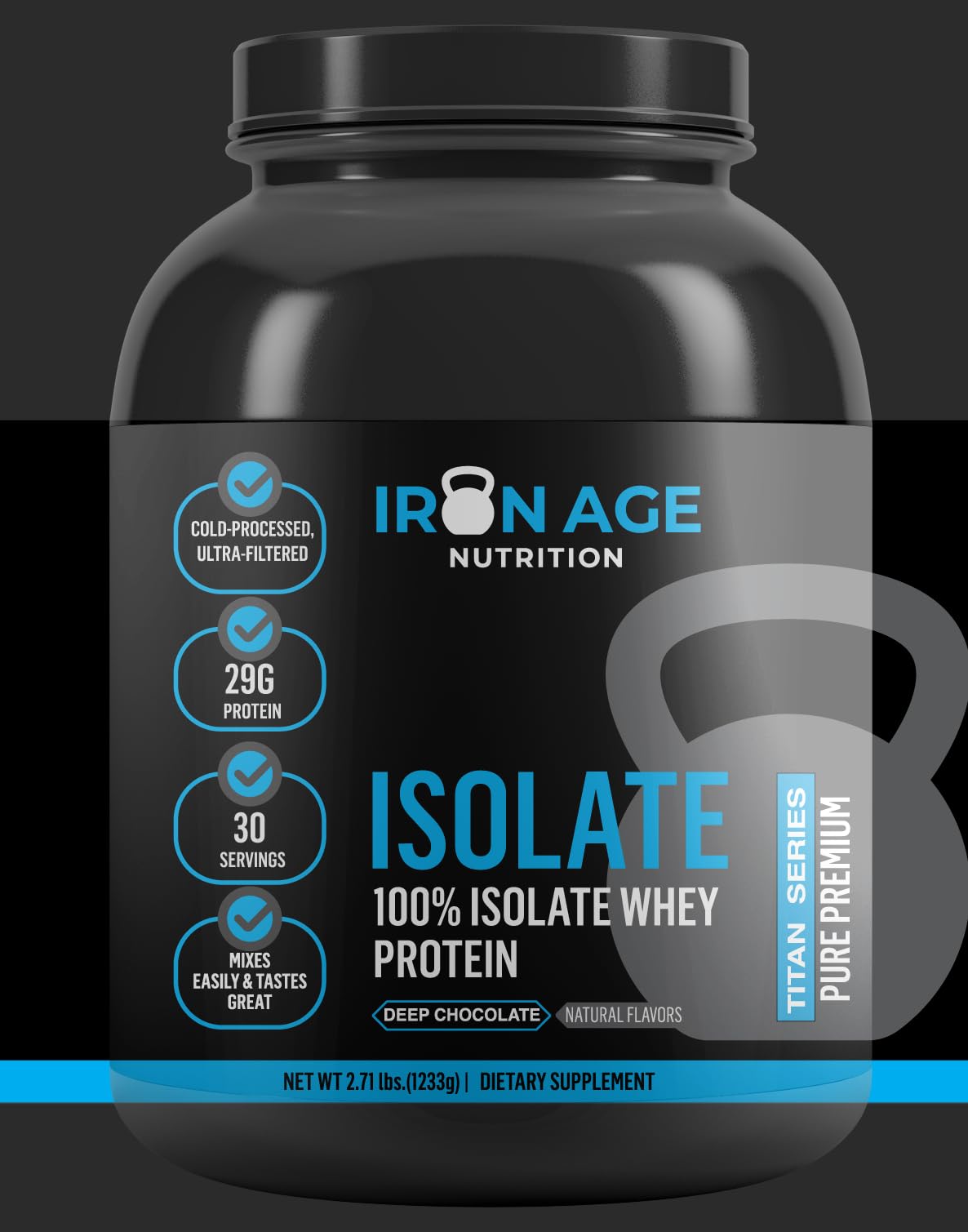 Iron Age Nutrition Whey Protein Isolate - Chocolate