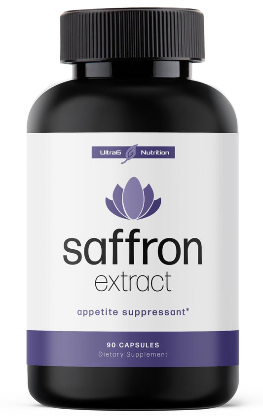 Pure Saffron Extract - Appetite Suppressant for Weight Loss Women & Men - Natural Hunger & Craving Control Supplement - Saffron Supplements for Energy & Mood Lift - 90 Capsules - Made in USA
