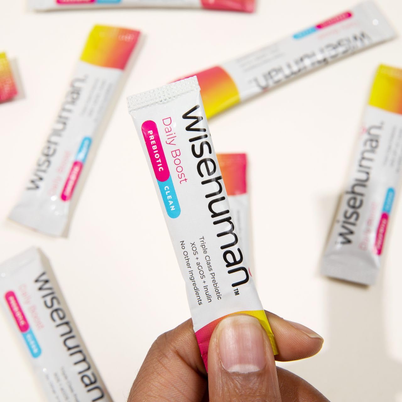 Wise Human Prebiotic Fiber Boost - 30 Daily Stick Pack - Unflavored