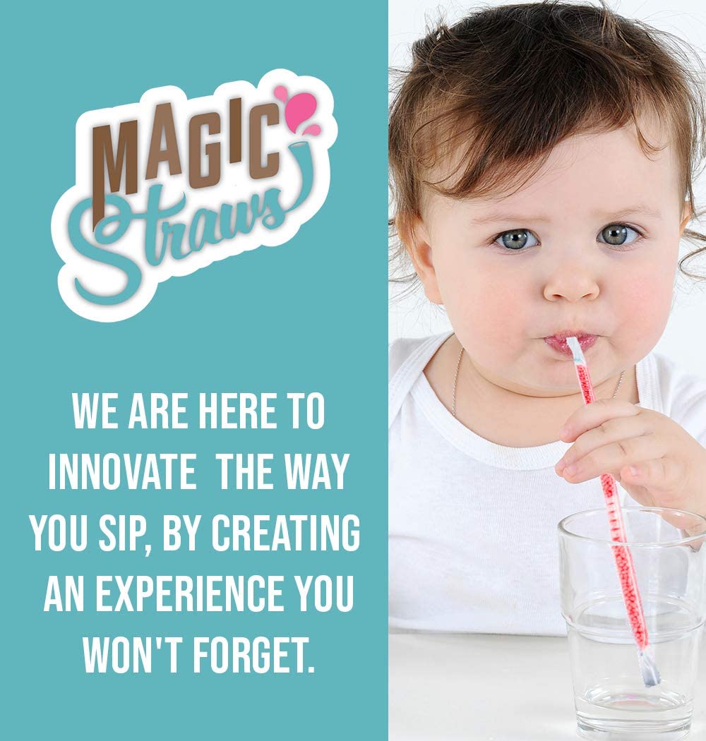 Milk Magic Cookies and Cream Flavor Milk Straws Pack of 24 Milk Flavoring Straws