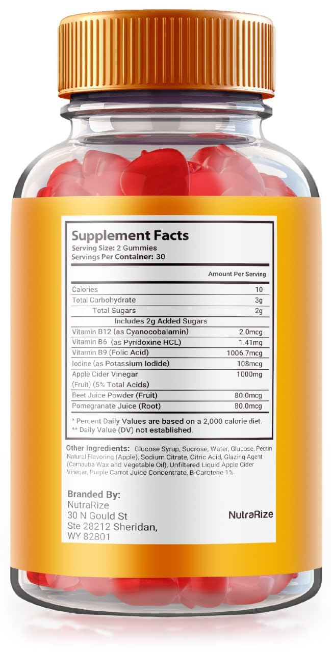 NutraRize Keto Shred Max Keto + ACV Gummies, Keto Shred Max Formula for Advanced Weight Loss, Supplement, Gomitas Reviews (60 Gummies)