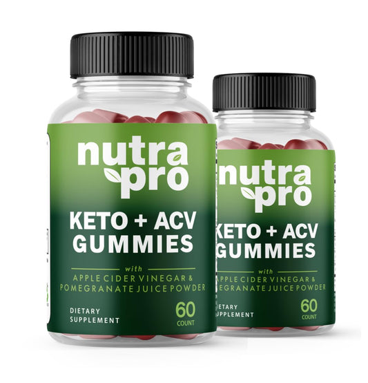 Zonata 2Pack Nutra Pro Keto Gummies, Nutra Pro Keto ACV Gummies, NutraPro Keto Apple Cider Vinegar Gummies, Premium Keto ACV Gummies,120 Gummies