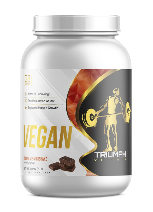 TRIUMPH VITAMIN Vegan Protein Chocolate Powder 25g Vegan Protein Blend