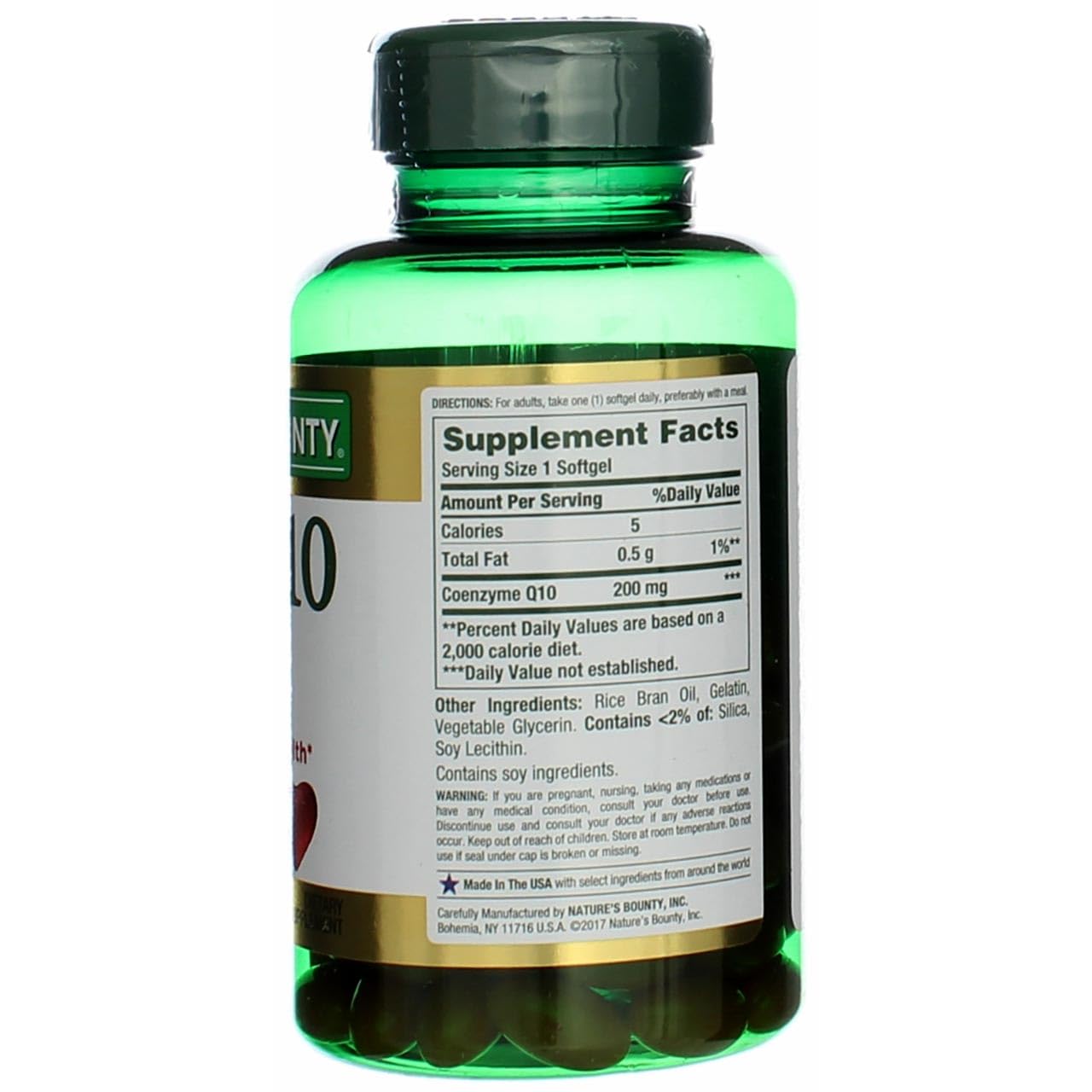 Nature's Bounty CoQ10 200 mg Q-Sorb Softgels, 80 ct