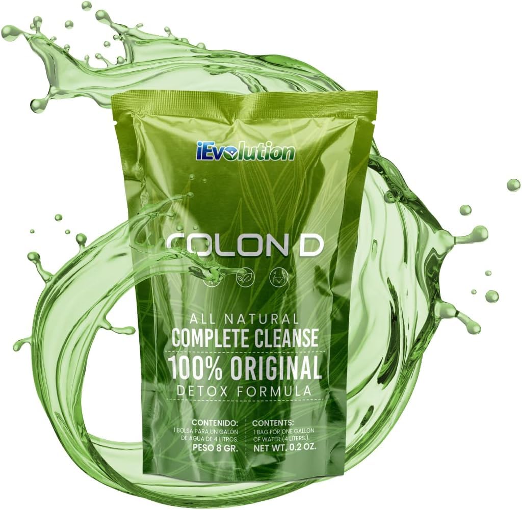 iEvolution 7D-Challenge Detox Kit, 3-Item Set - Liver-D & Colon-D, Natural Ingredients for Complete Liver and Colon Cleanse & Repair