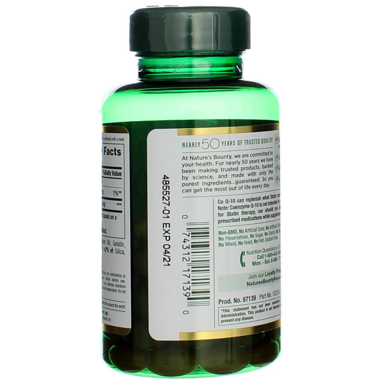 Nature's Bounty CoQ10 200 mg Q-Sorb Softgels, 80 ct