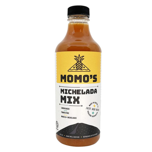 Momos Michelada Mix  TomatoFree Vegan and GlutenFree 16 Fl Oz  Experience Refreshment with MOMOS LemonBased Michelada  A Central American Classic  Simply Refreshing Fiesta in a Bottle