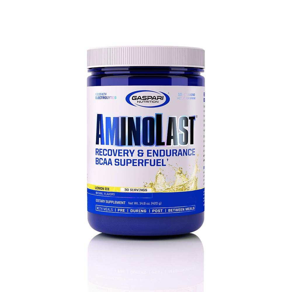 Gaspari Nutrition Amino Last, Lemon Ice, 30 Servings
