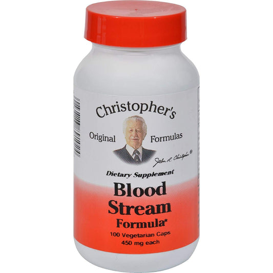 Dr. CHRISTOPHER'S, Cleanse Blood Stream - 100 vegicaps