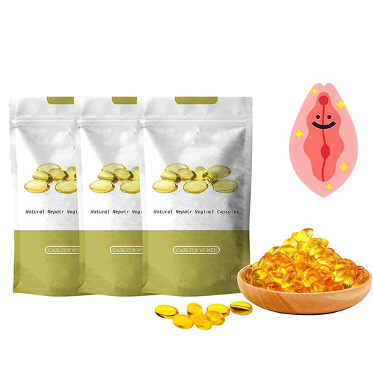 CHUANGJIA AnnieCare Instant Anti-Itch Detox Products, Annie Care Capsulas, Firming Repair & Pink and Tender Natural Capsules, Stay Clear & Fresh,Annie Care Capsulas（3 Bags of 21pcs）