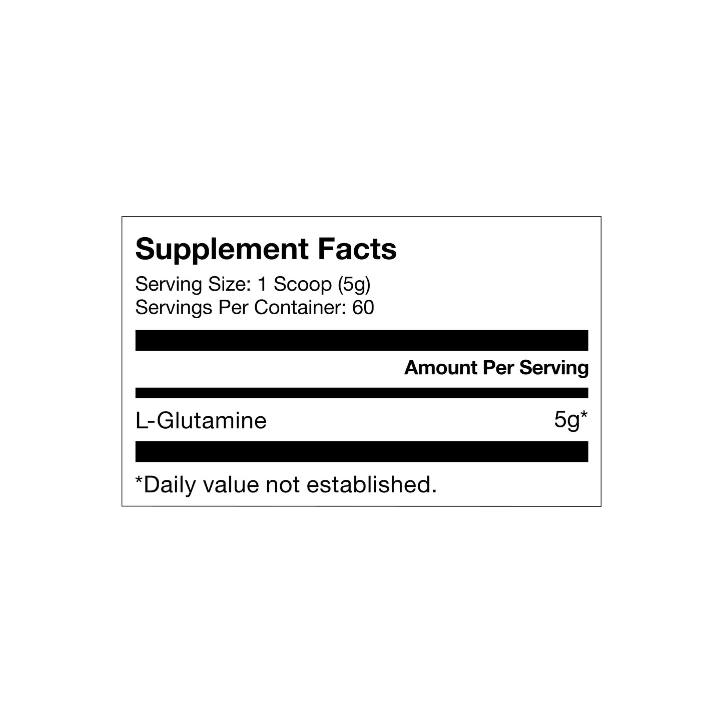 Momentous L-Glutamine Powder, 60 Servings