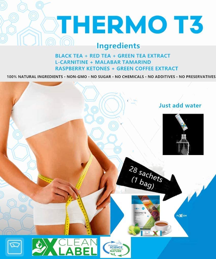 Usoway Fuxion Thermo T3-Health Products (28 Sticks, Thermo T3), 1 Pound (Pack of 1)