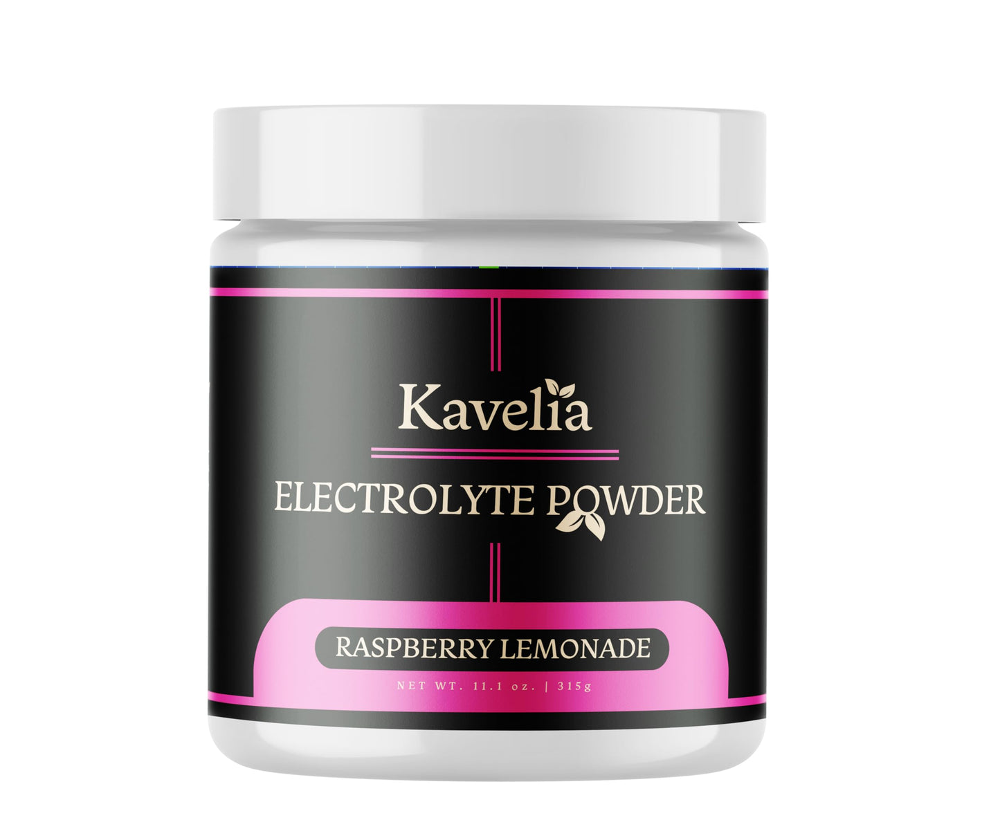 Kavelia Ultra Premium Electrolyte Powder Keto Diet - Essential Minerals, Including Calcium, Magnesium, and Potassium, with Vitamins C, D3, and K2 (Regular, Rasberry Lemonade)