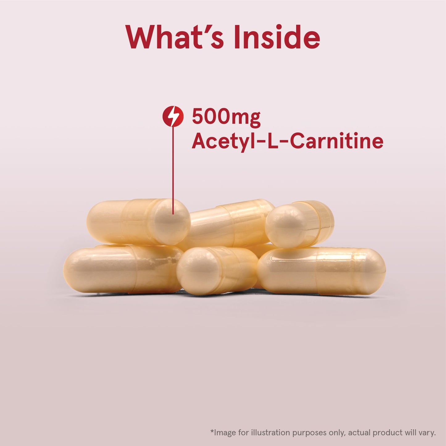 Jarrow Formulas Acetyl L-Carnitine 500 mg, Dietary Supplement, Amino Acid Support for Brain Health and Antioxidants, 60 Veggie Capsules, 60 Day Supply(Pack of 12)