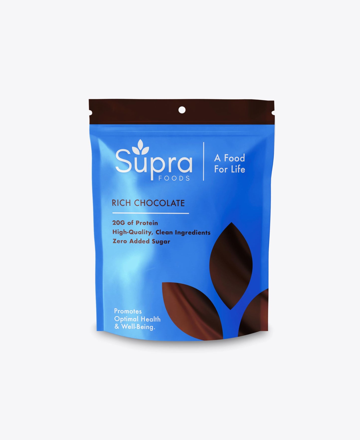 Supra Foods Elemental Nutrition Super Food Formula - Nutrient Dense - Prebiotic - Zero Sugar - Easily Digestible - Delicious Flavors - Superfood - No Artificial Colors (25 Servings, Chocolate)