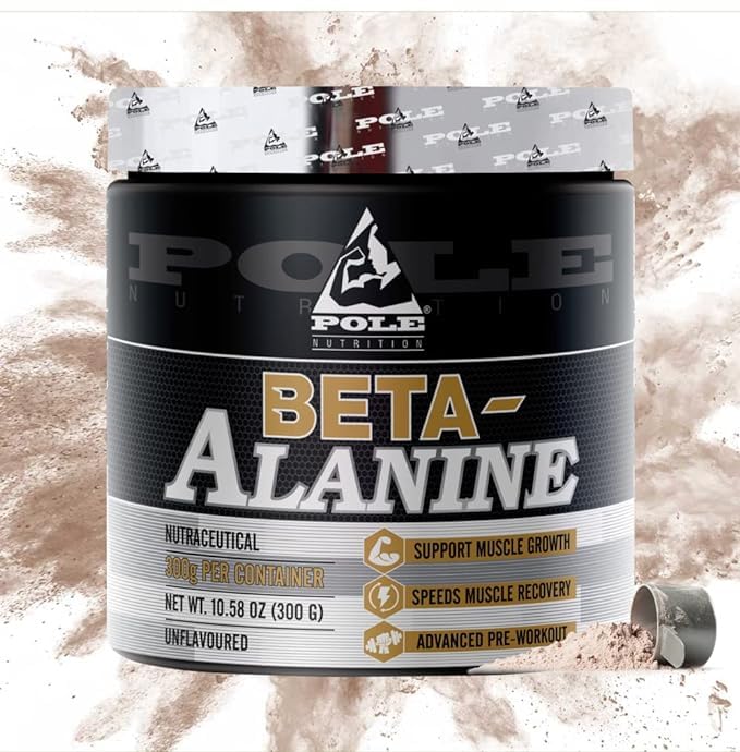 Pole Nutrition Beta-Alanine Unflavored, 300 Gram, 75 Serving