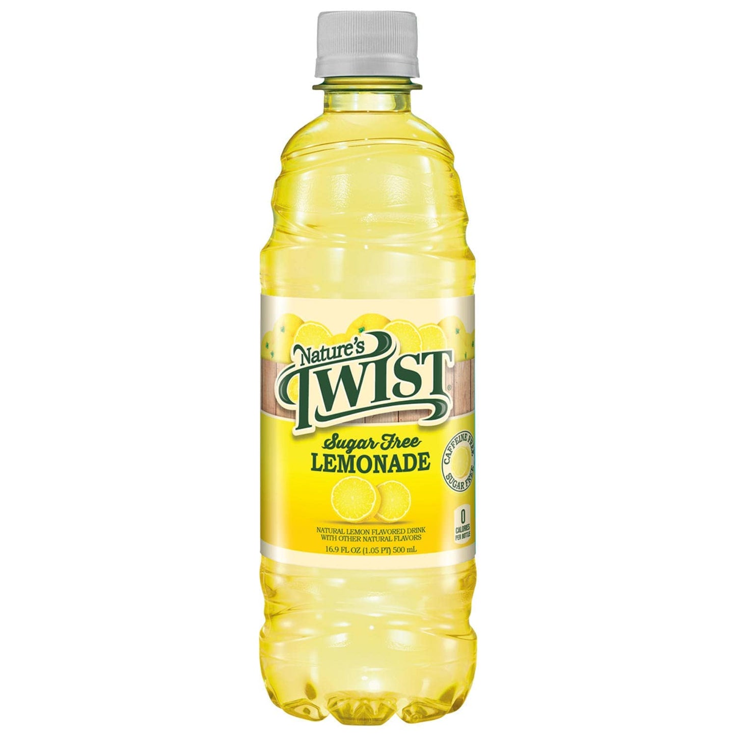 Natures Twist Sugar Free Lemonade 24 pack 4056 Fl Oz Pack of 24