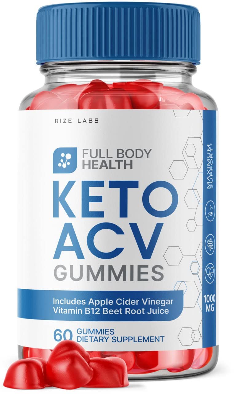 rize labs - Full Body Health Keto ACV Gummies for Advanced Weight Loss Support Max Strength Formula for Full-Body Energy (60 Gummies)