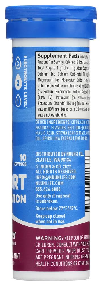 Nuun Electrolytes - 8-Pack Tri-Berry, One Size