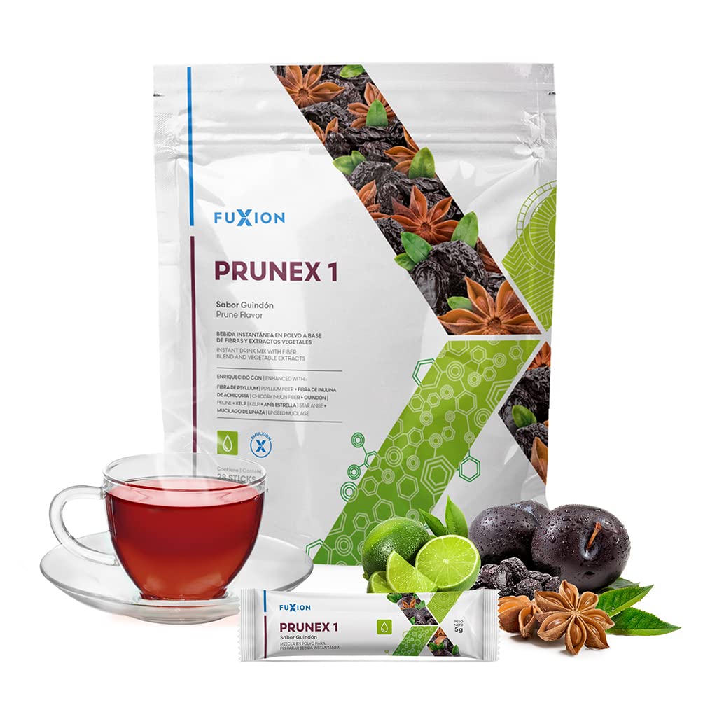 Fuxion PRUNEX1 and Flora LIV. PM/AM Colon Defense and Cleanse. 10 SACHETS of PRUNEX and 10 SACHETS of Flora LIV.