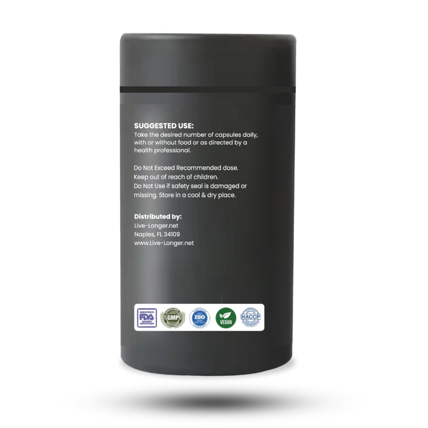 Ultra Pure Glycine - 500mg Capsules - Promotes Sleep, Collagen & Liver Detox* - Vegan, Gluten-Free & Non-GMO - 60 Capsules