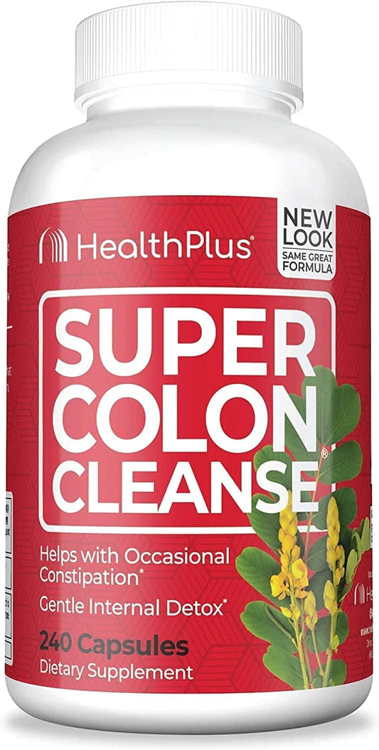 Health Plus Supr Cleanse+Hrbs&Acidoph 240 Cap