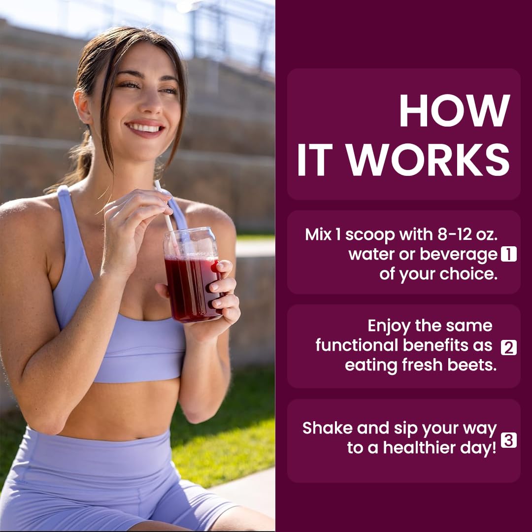 Peacock Max Beet Root Powder, 10.59 oz, Pack of 2 - Berry Flavor Nitric Oxide Booster Superfood with Green Tea Extract, BCAA, L-Arginine, L-Citrulline for Heart Health & Circulation Support, Non-GMO