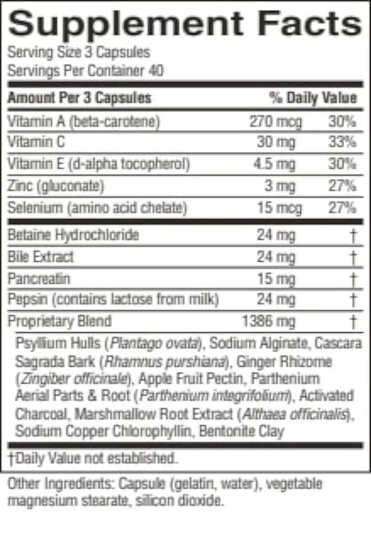 Nature's Sunshine Bowel Detox, 120 Capsules | Colon Cleanse Detox Supplement to Promote Regular Elimination and Cleansing of the Digestive System