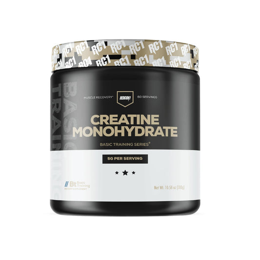 REDCON1 Creatine Monohydrate - Keto Friendly + Vegan Pre & Post Workout Supplement - Creatine Powder to Support Recovery & Athletic Performance (60 Servings)