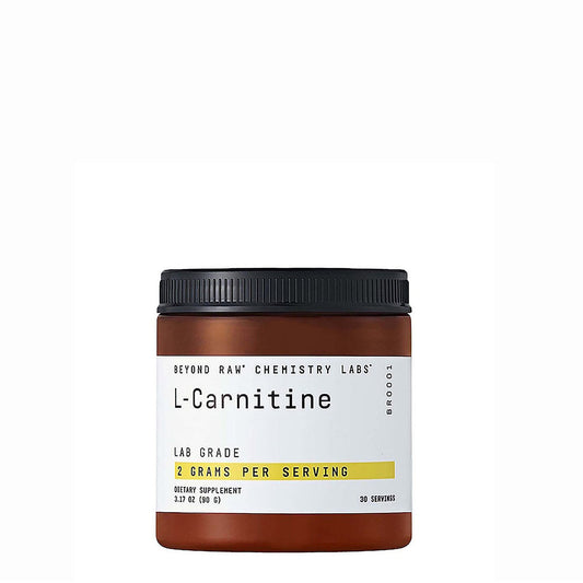 Beyond Raw Chemistry Labs L-Carnitine Powder | Fuels Exercise and Supports Recovery | 30 Servings