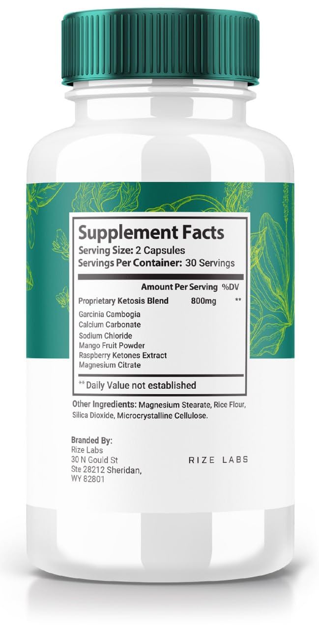 rize labs Puravive Weight Loss Capsules - Exotic Rice Pills to Increase BAT and Energy Levels, Detox & Cleanse Capsules, Puravive Reviews Non-GMO Easy to Swallow Supplement Tablets (60 Capsules)