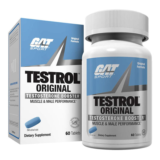 GAT Sport Testrol Original Test Booster | Male Performance, Vitality, Tribulus, Zinc, Magnesium | 60 Capsules