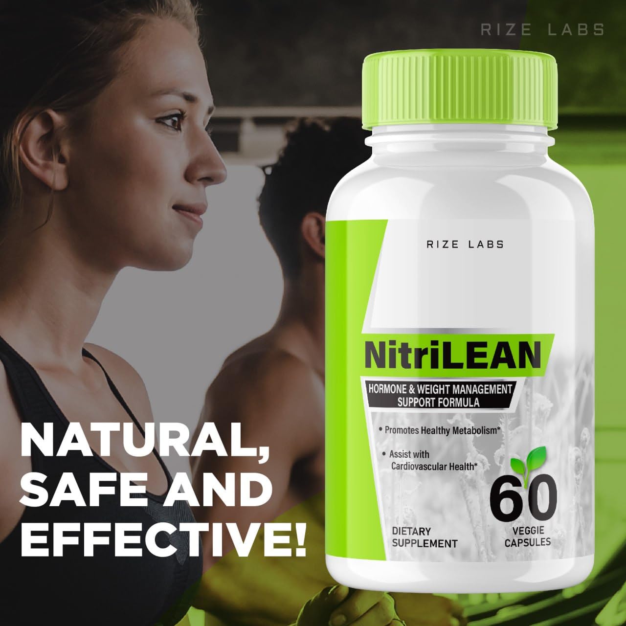 Nitrilean Weight loss Supplement, Nitrilean Capsules for Total Body Wellness and a Healthy Lifestyle, Nitrilean Pills for Leaner Physique, Nitri lean All-Natural Capsules, Reviews (60 Capsules)