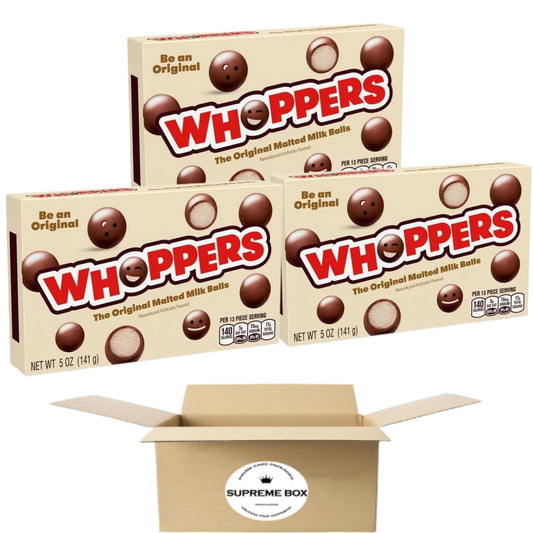Whoppers Malted Milk Balls 5Ounce Package  Pack of 3 15 oz in total