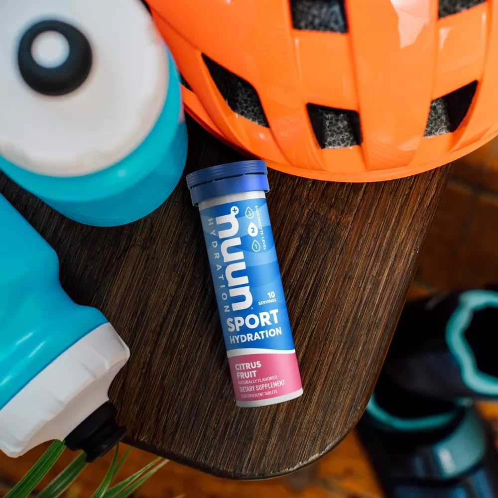 Nuun Active Citrus Fruit Electrolyte Enhanced Drink Tablets (2-Pack of 10)