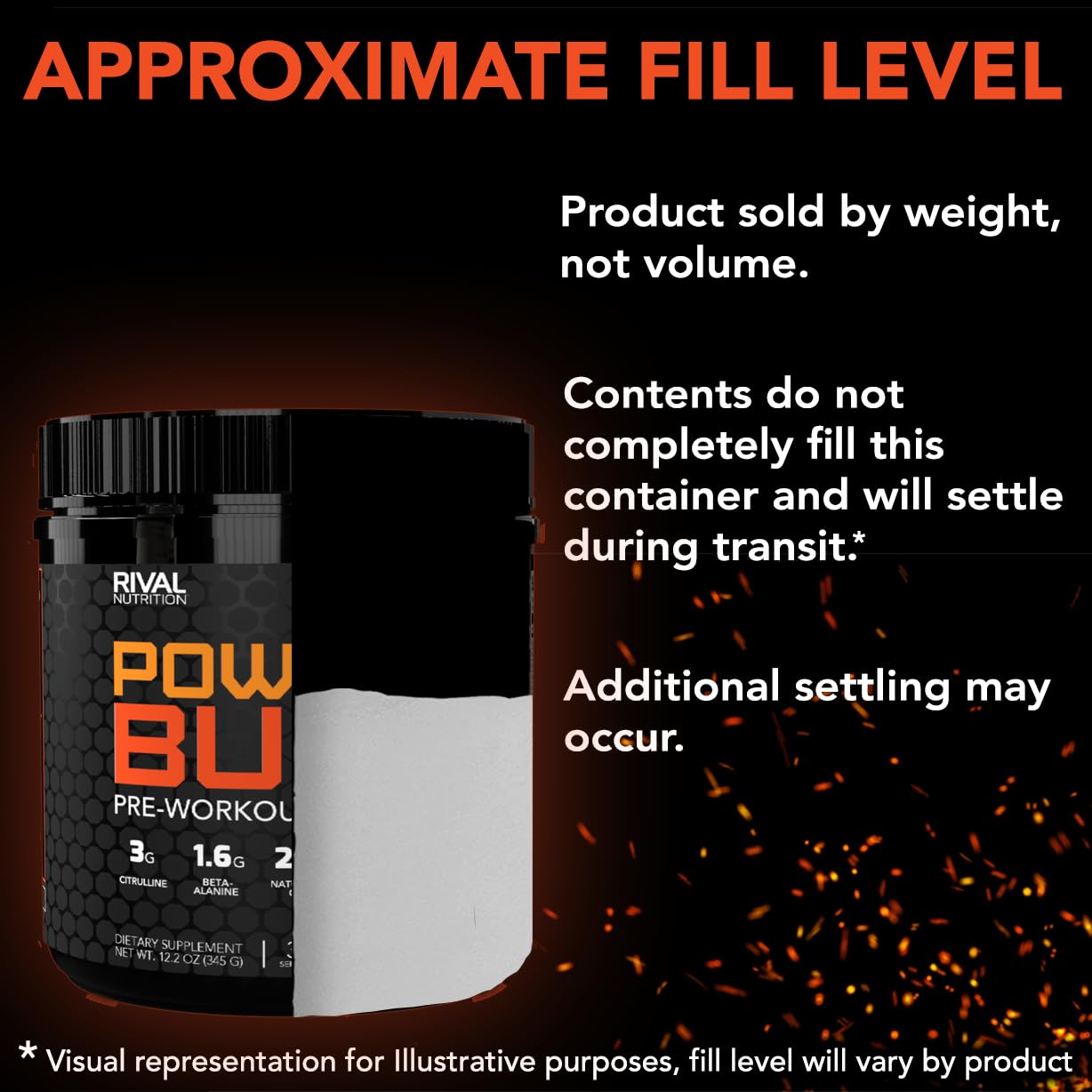 Rival Nutrition Powder Burn Watermelon Candy