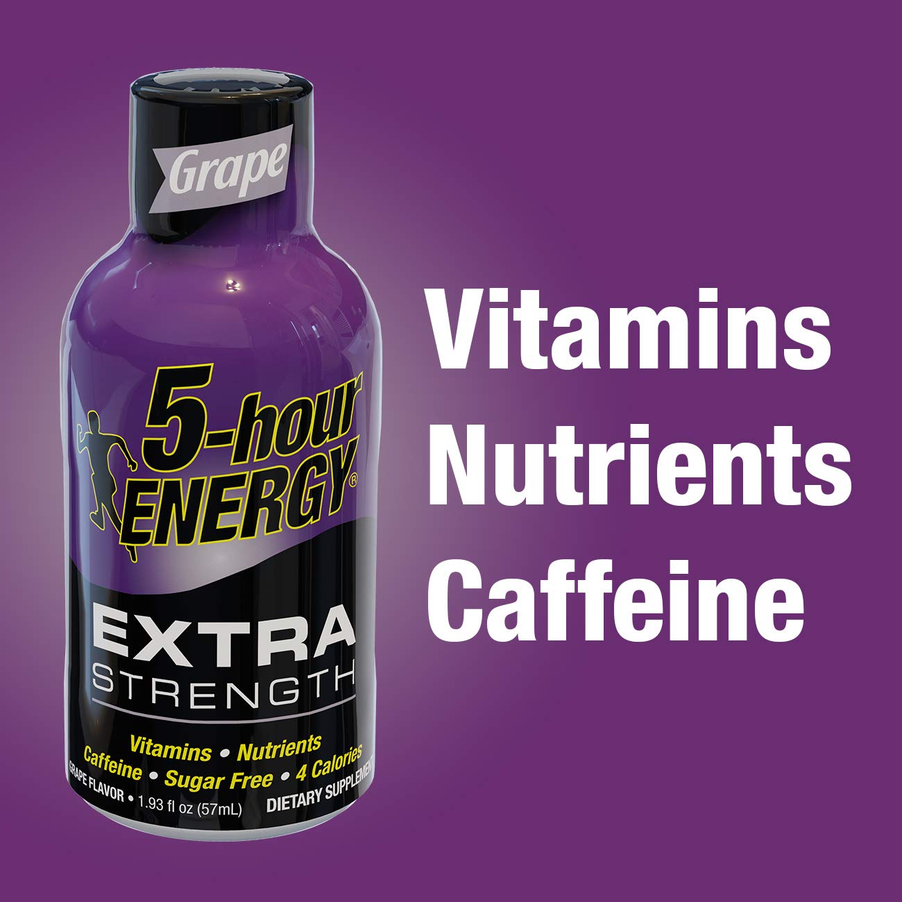 5hour ENERGY Shot Extra Strength Blue Raspberry 193 Ounces 12 Count