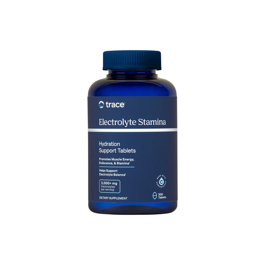 Trace Minerals Electrolyte Stamina - Heart Health & Hydration Support - Electrolyte Supplement Aids Muscle Cramp Relief & Endurance - Mineral Supplement with Magnesium - 300 Tablets (50 Servings)