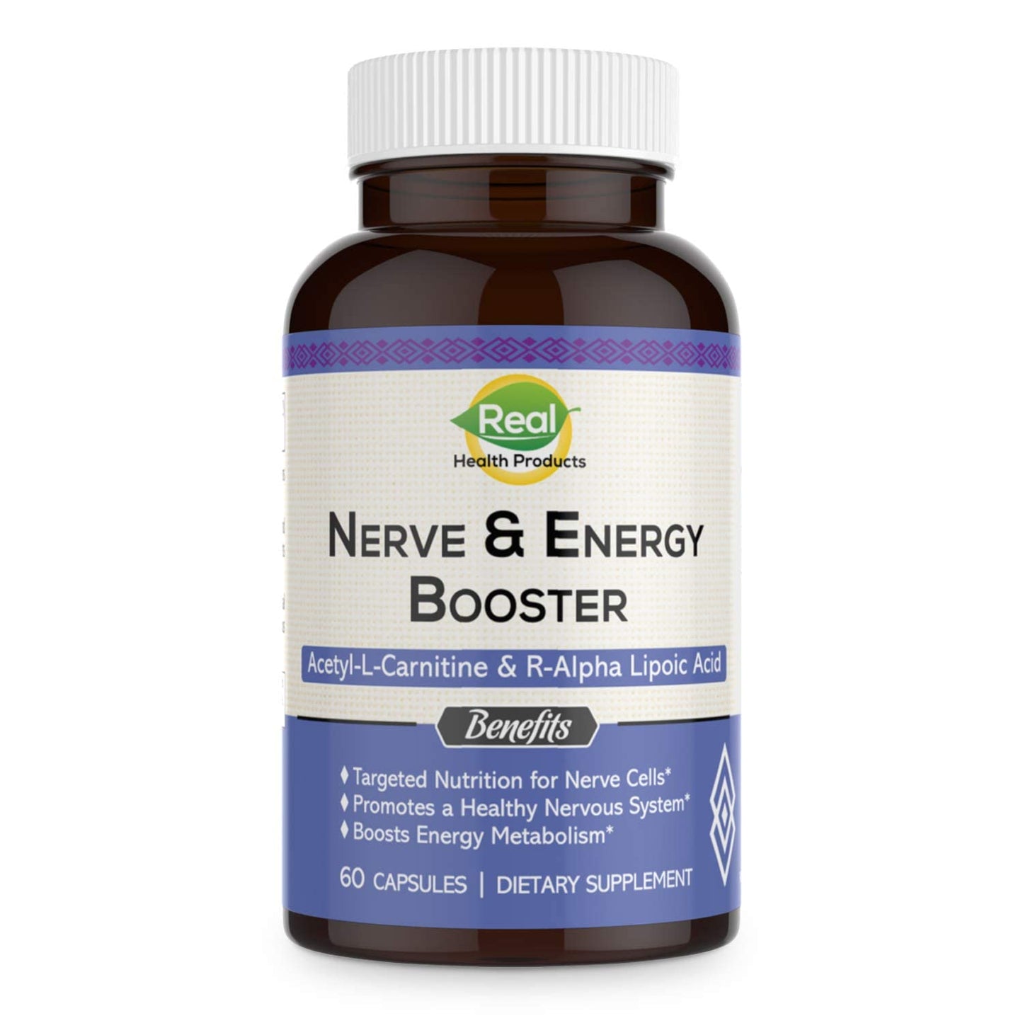 Acetyl L-carnitine 1000mg & R-Alpha Lipoic Acid 300mg Capsules - Nerve & Energy Booster Ala Supplement & Carnitine Supplement - Cardiovascular, Cognitive Function & Antioxidant Support