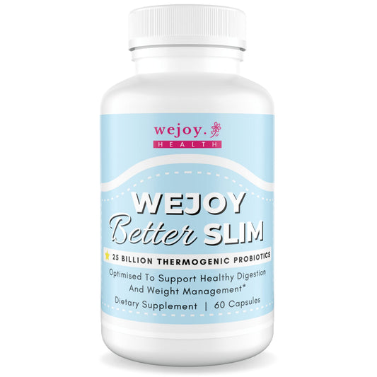 WEJOY. Better Slim - Thermogenic Probiotics for Women, Bloating Relief, Appetite Suppressant for Weight Loss, Detox Cleanse Probiotics for Digestive Health, Lactobacillus Acidophilus Probiotic